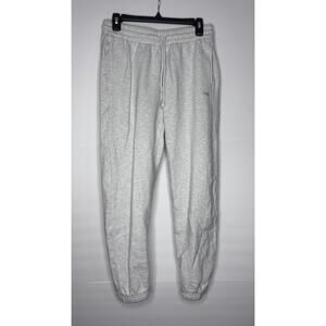TNA COZY SWEATFLEECE COZY FLEECE BOYFRIEND FIT, GRAY COLOR, SIZE SMALL
